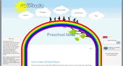 Desktop Screenshot of ideasforpreschoolers.com